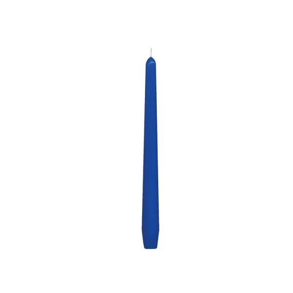 120 Stk. Spitzkerzen dunkelblau +/- 8 Std.  23,5 x 245 mm